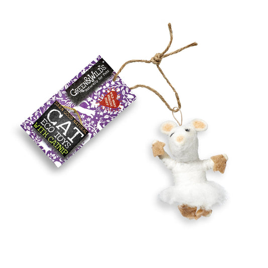 Natalia Mouse - Eco Cat toy with catnip