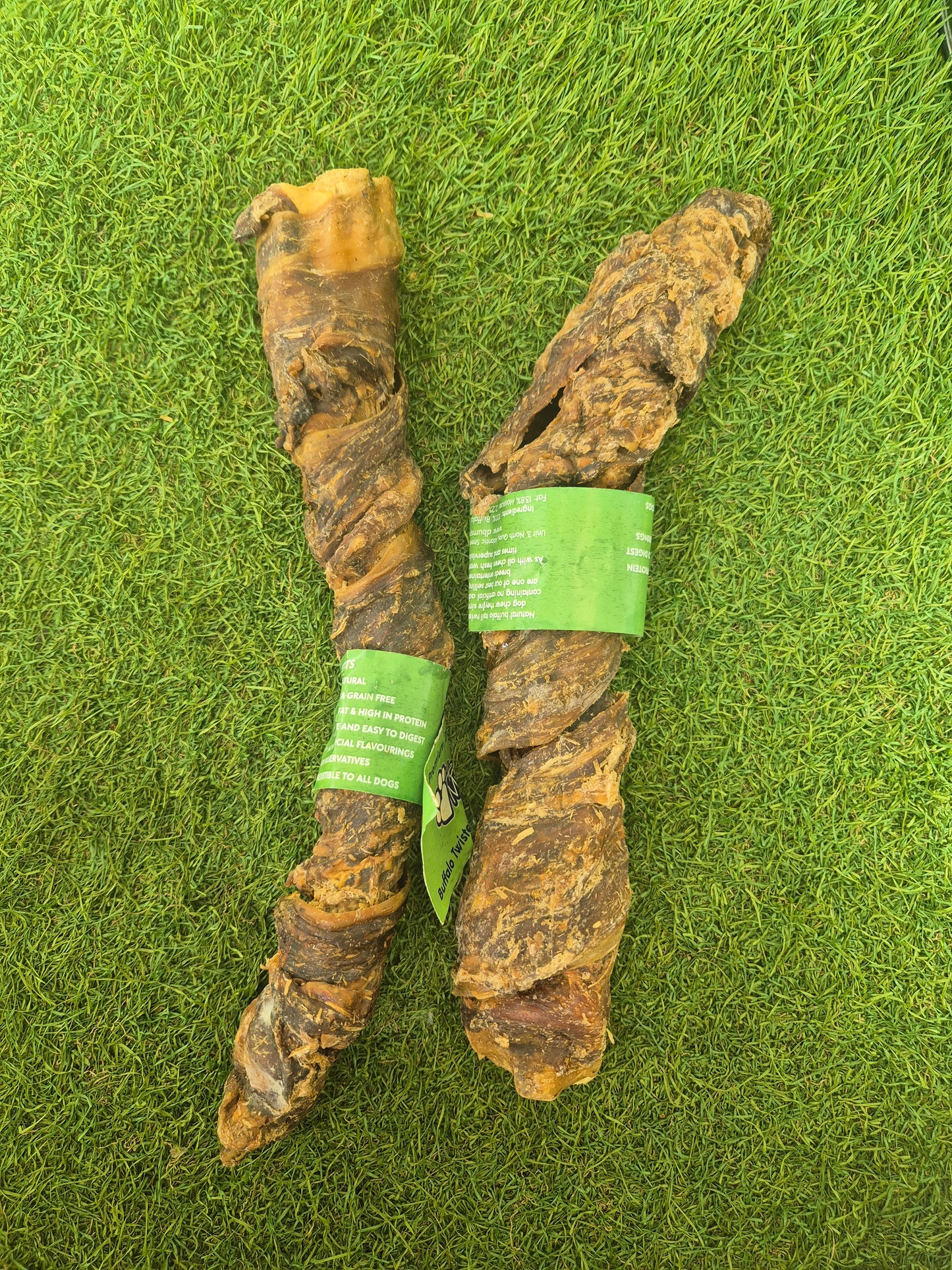 GIANT BUFFALO TAIL WRAPPED IN BILTONG
