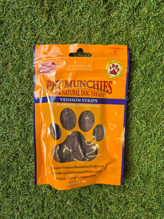 Pet Munchies Venison Strips